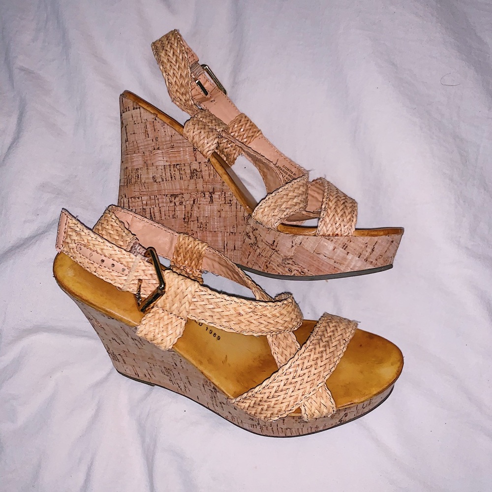 Tan Wedges